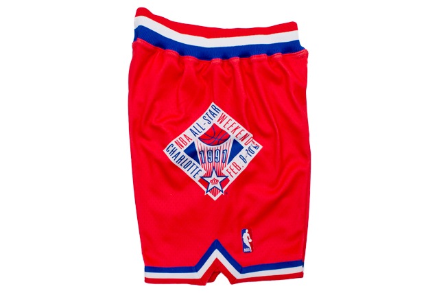 MITCHELL & NESS AUTHENTIC SHORTS (NBA ALL-STAR WEST/1991/RED)