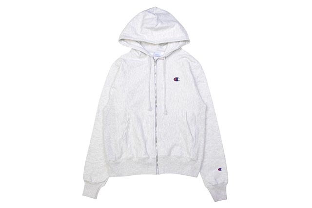 CHAMPION LIFE REVERSE WEAVE FULL ZIP JACKET (SILVER GREY)