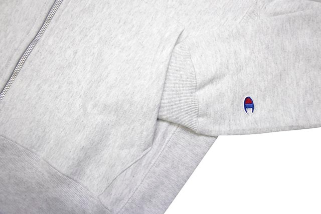 CHAMPION LIFE REVERSE WEAVE FULL ZIP JACKET (SILVER GREY)