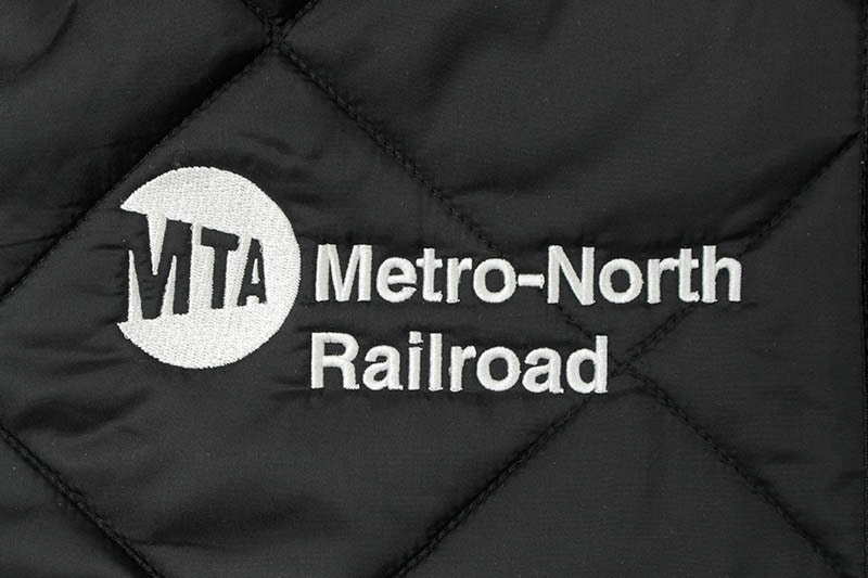 MTA DIAMOND QUILTED NYLON JACKET (BLACK)