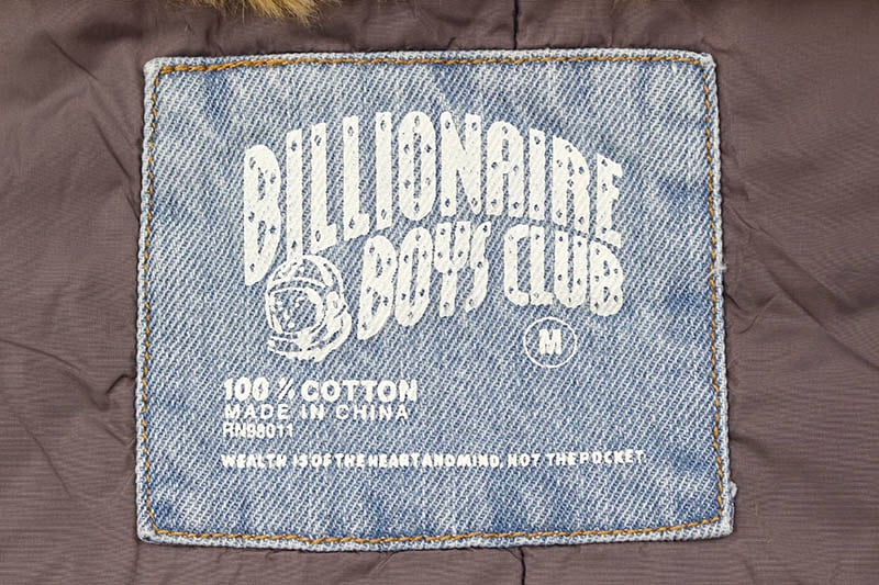 BILLIONAIRE BOYS CLUB BB YUKON JACKET (801-8401:INFINITY)