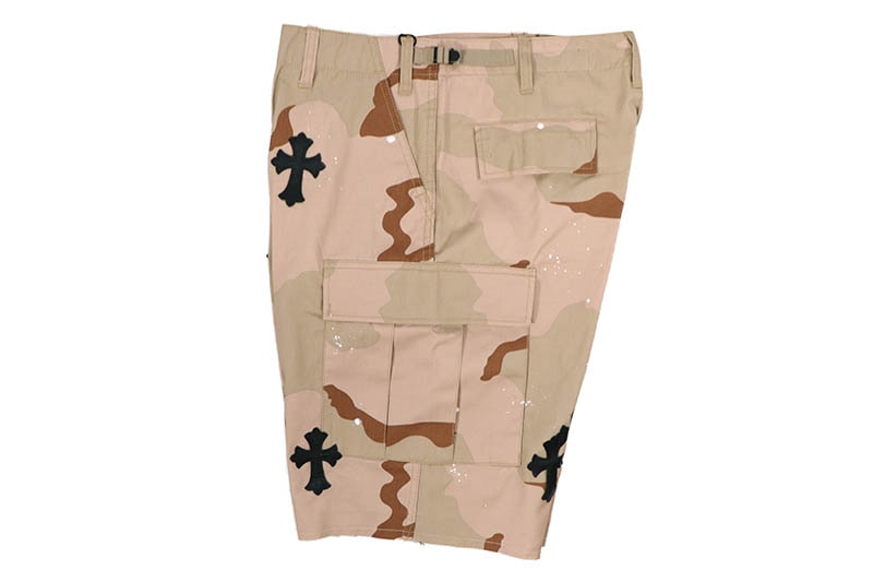 ADVANCE CROSS PATCH CUSTOM ROTHCO BDU SHORTS (DESERT CAMO) ARS