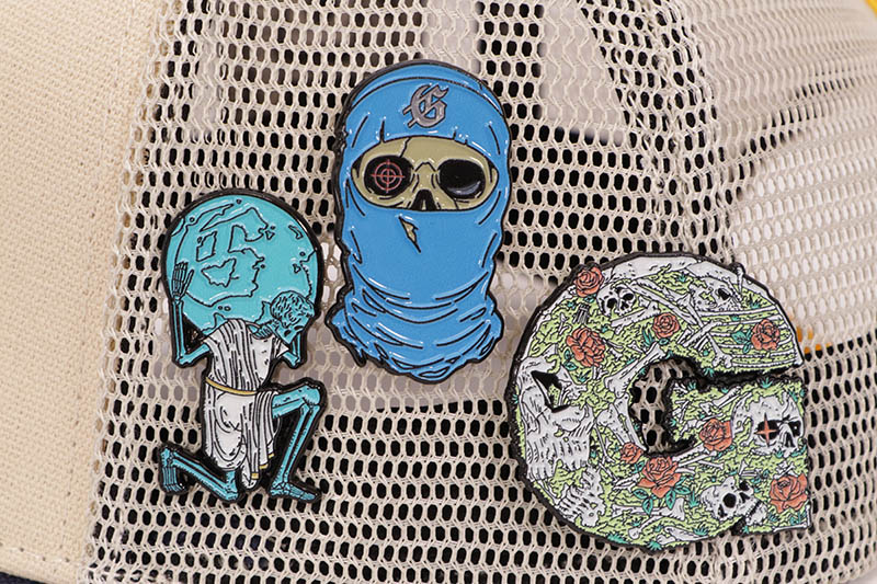 GODSPEED GS FOREVER TRUCKER HAT (BONE/YELLOW/NAVY)