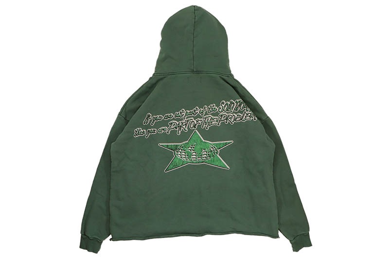 BARRIERS X ESSENTIAL HOODIE (SAGE)
