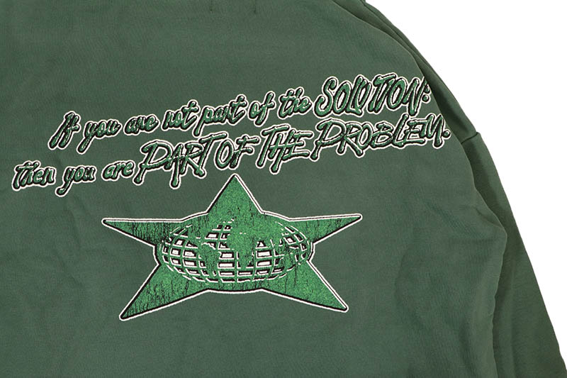 BARRIERS X ESSENTIAL HOODIE (SAGE)