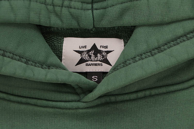 BARRIERS X ESSENTIAL HOODIE (SAGE)