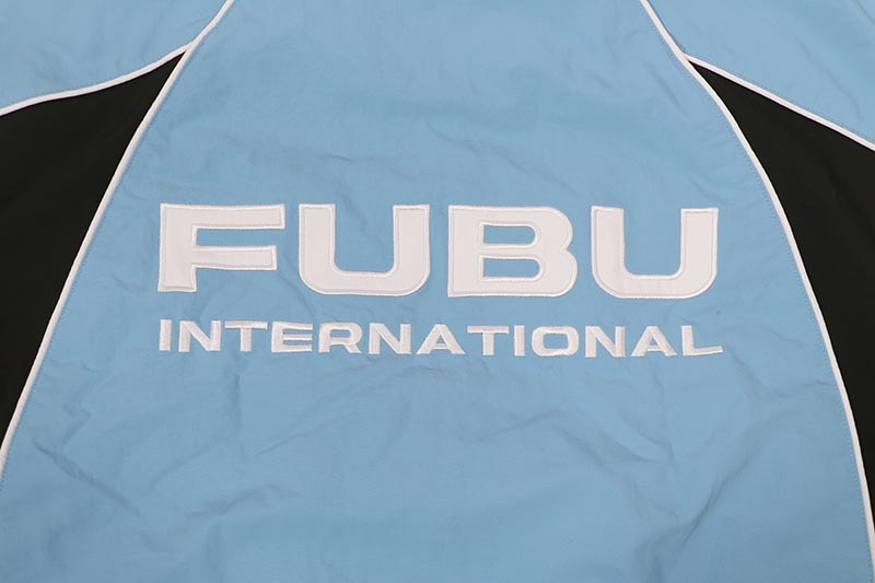 FUBU TRACK JACKET (FAM-61300:LIGHT BLUE)