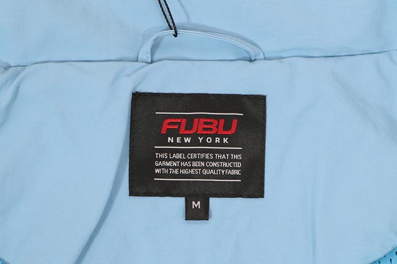 FUBU TRACK JACKET (FAM-61300:LIGHT BLUE)