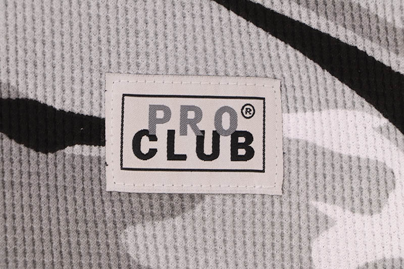 PRO CLUB HEAVYWEIGHT COTTON LONG SLEEVE THERMAL TOP (CITY CAMO V2) 115