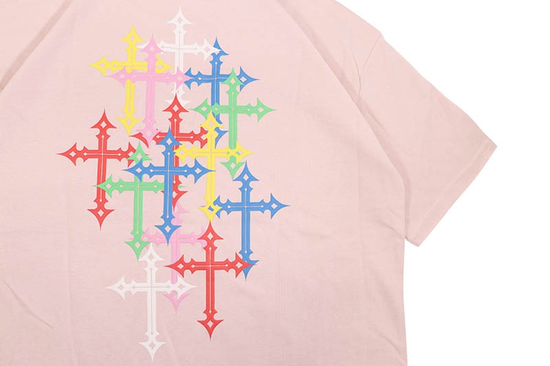 RARE COMMON BEAR CROSSES T-SHIRT (VMTS-2564:PINK)