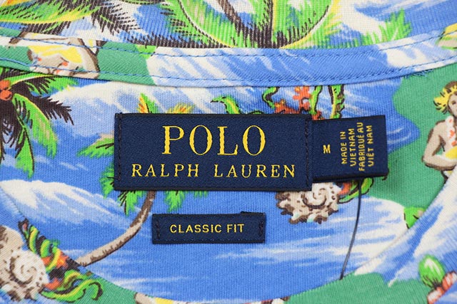 POLO RALPH LAUREN CLASSIC FIT GRAPHIC TEE (710746840004:MINI ISLAND MULTI)