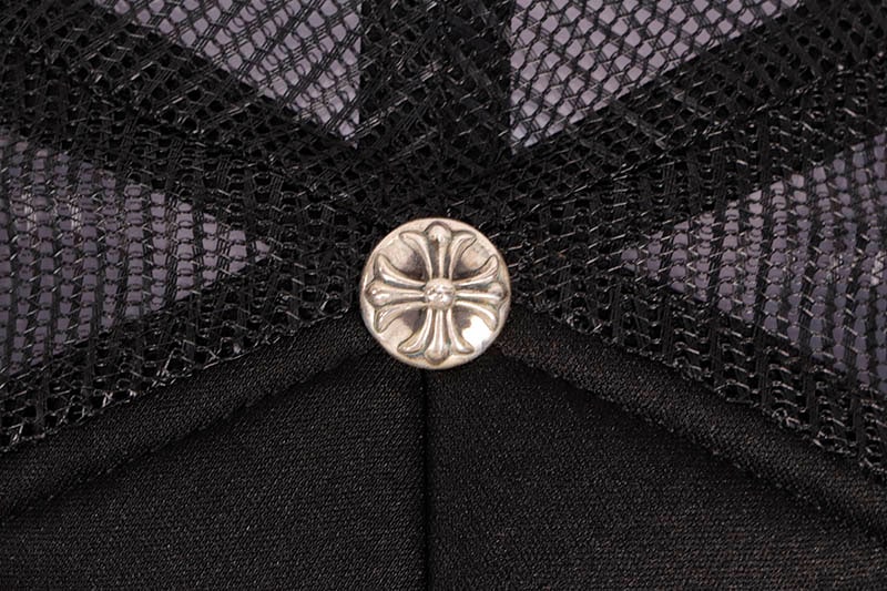 CHROME HEARTS CEMETERY TRUCKER CAP (BLACK/CAMO) | Brand,A-F,CHROME