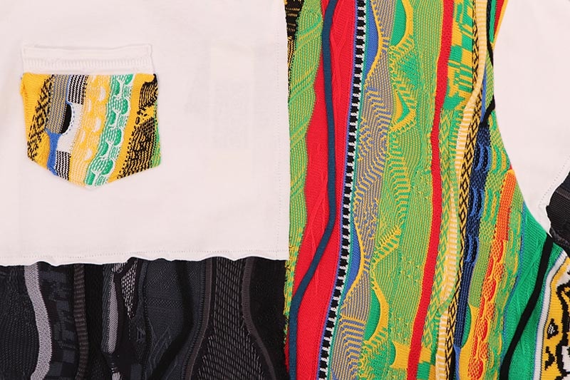 COOGI SWEATER PIECED T-SHIRTS (CG-KT-102:WHITE) | Brand,A-F,COOGI