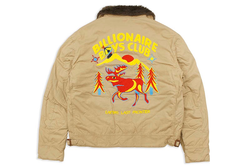 BILLIONAIRE BOYS CLUB BB RANGE JACKET (801-8400:CROISSANT)