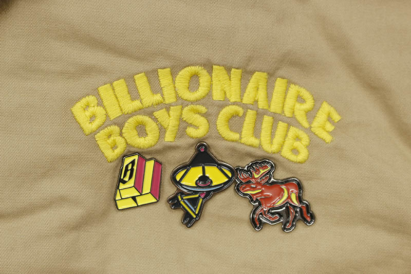 BILLIONAIRE BOYS CLUB BB RANGE JACKET (801-8400:CROISSANT)