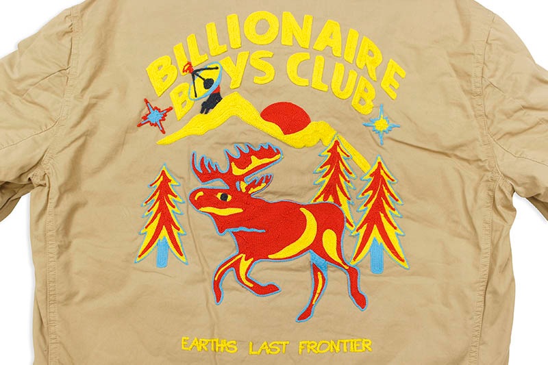 BILLIONAIRE BOYS CLUB BB RANGE JACKET (801-8400:CROISSANT)