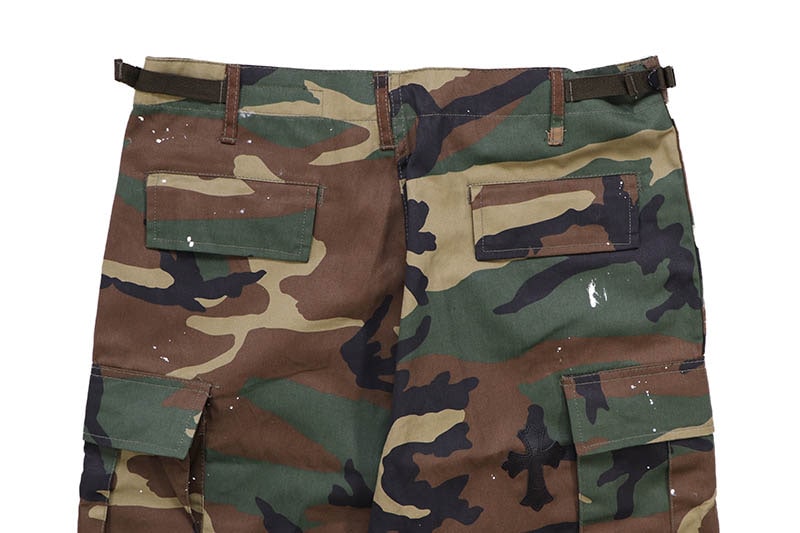 ADVANCE CROSS PATCH CUSTOM ROTHCO BDU SHORTS (WOODLAND CAMO) ARS