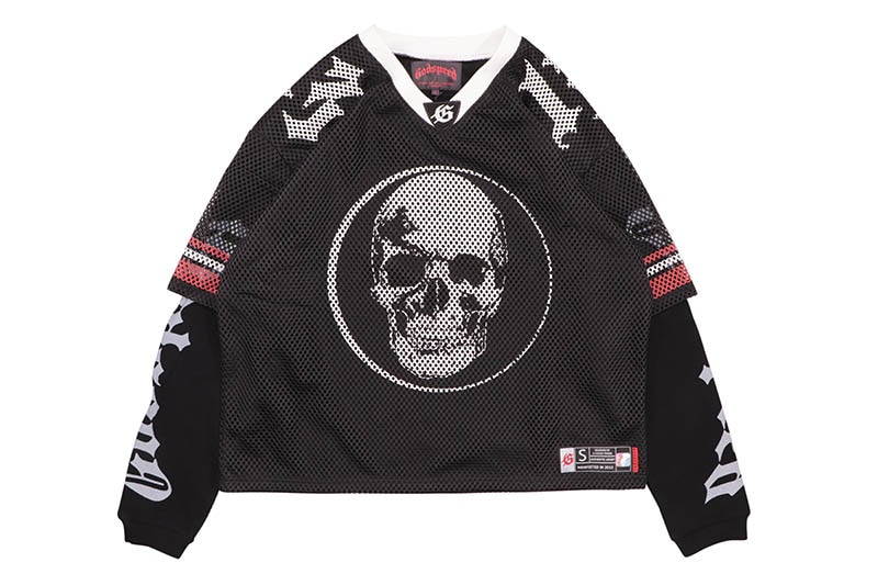 GODSPEED TD LAYERED JERSEY (BLACK/RED)