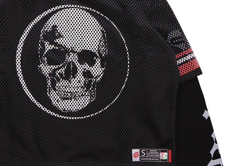 GODSPEED TD LAYERED JERSEY (BLACK/RED)