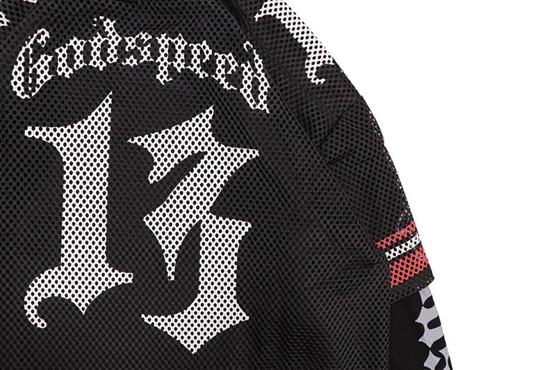 GODSPEED TD LAYERED JERSEY (BLACK/RED)