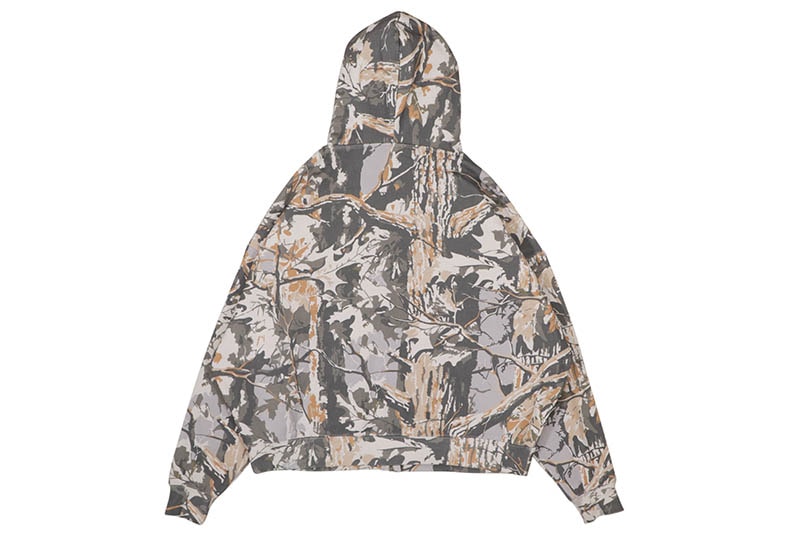 PRO CLUB HEAVYWIDE FLEECE ZIP-UP HOODIE (SNOW TREE CAMO) 54PC0301