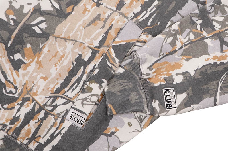 PRO CLUB HEAVYWIDE FLEECE ZIP-UP HOODIE (SNOW TREE CAMO) 54PC0301