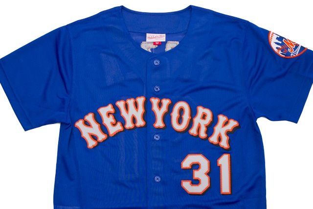 MITCHELL & NESS AUTHENTIC BP BF JERSEY (NEW YORK METS/1999:MIKE PIAZZA #31) ABBF3111 ABBFGS18008