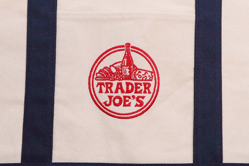 TRADER JOE'S CANVAS TOTE BAG