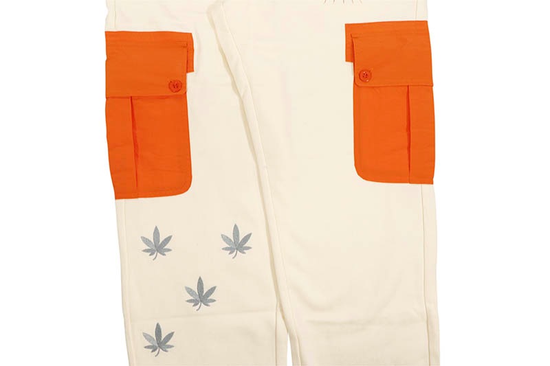 COOKIES WORKWEAR FRENCH TERRY SWEATPANT (OFF WHITE) CM243BKP07