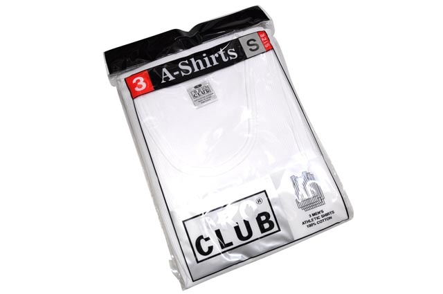 PRO CLUB PREMIUM RINGSPUN COTTON RIBBED A-SHIRT (WHITE) 112