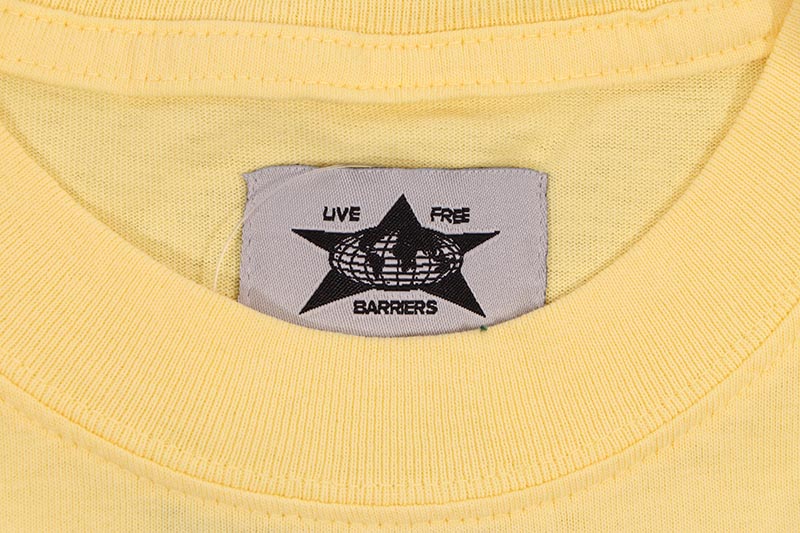BARRIERS ALI YELLOW T-SHIRTS
