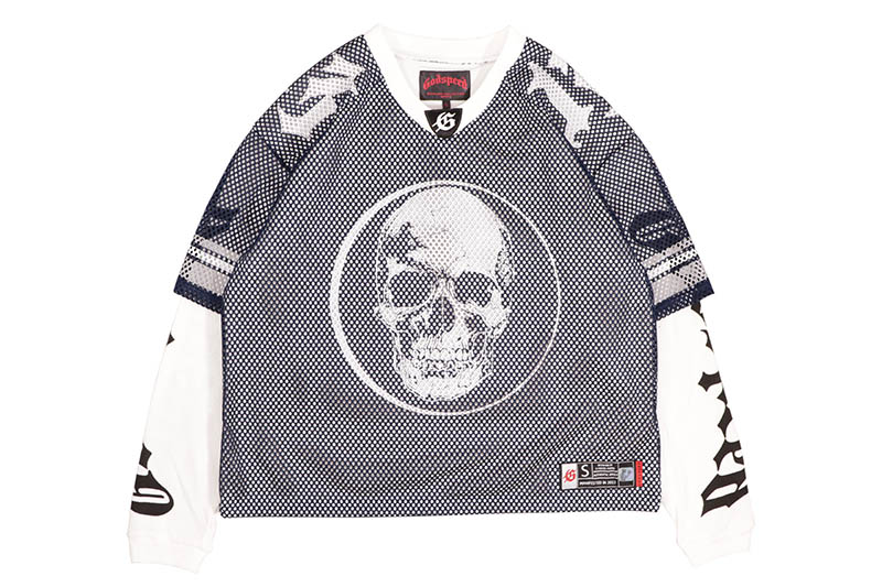GODSPEED TD LAYERED JERSEY (NAVY/GREY)
