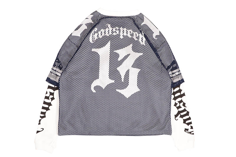 GODSPEED TD LAYERED JERSEY (NAVY/GREY)