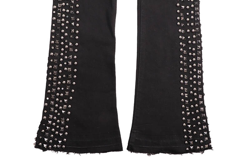 WAIMEA STACKED FIT JEAN (M8511D:JET BLACK)