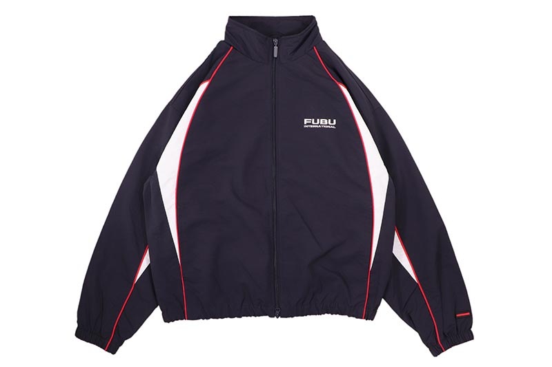 FUBU TRACK JACKET (FAM-61300:NAVY)