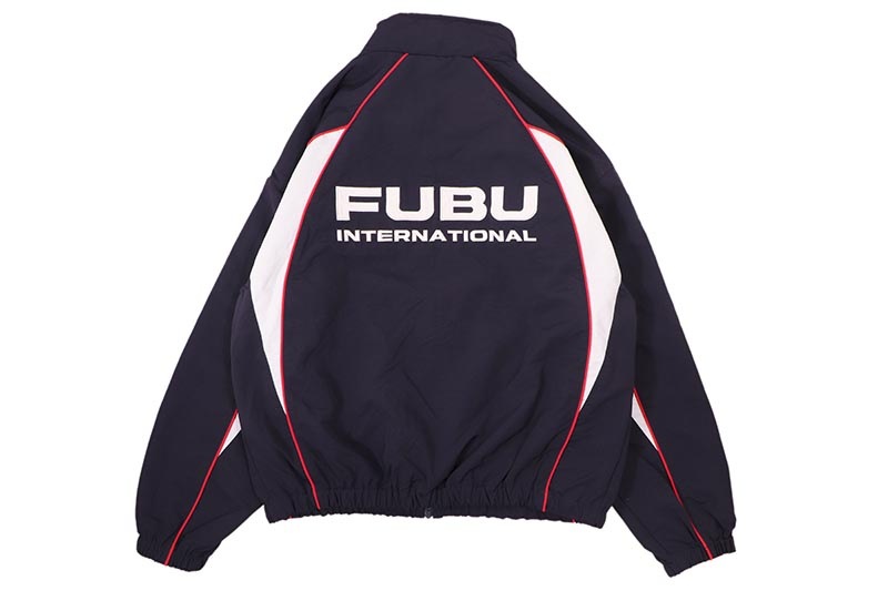 FUBU TRACK JACKET (FAM-61300:NAVY)