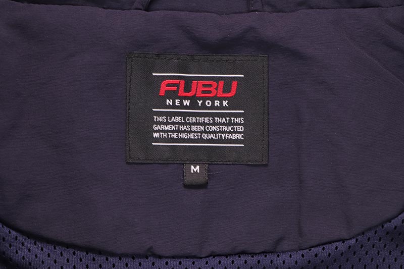 FUBU TRACK JACKET (FAM-61300:NAVY)