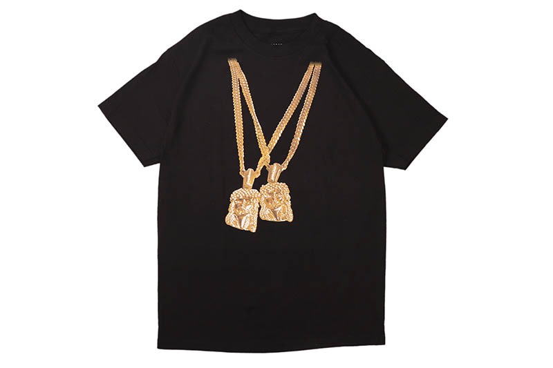 CLASSIC MATERIAL NY CUBANS WITH THE JESUS T-SHIRTS (BLACK)