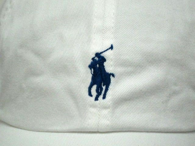 POLO RALPH LAUREN SIGNATURE PONY CAP (710548524001:WHITE)