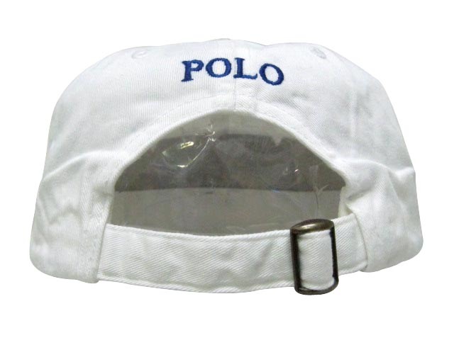 POLO RALPH LAUREN SIGNATURE PONY CAP (710548524001:WHITE)
