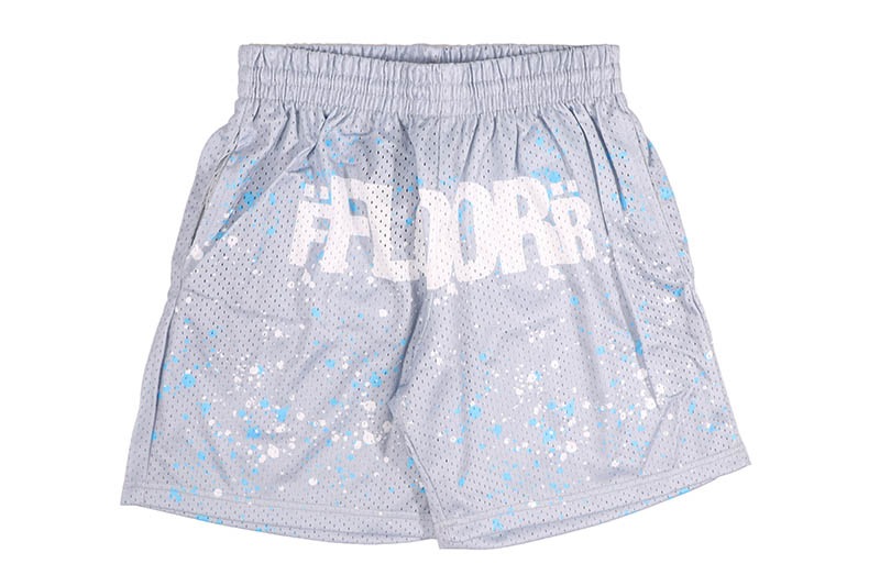FLOOR 914 SILVER SKY V2 SPLATTER SHORTS
