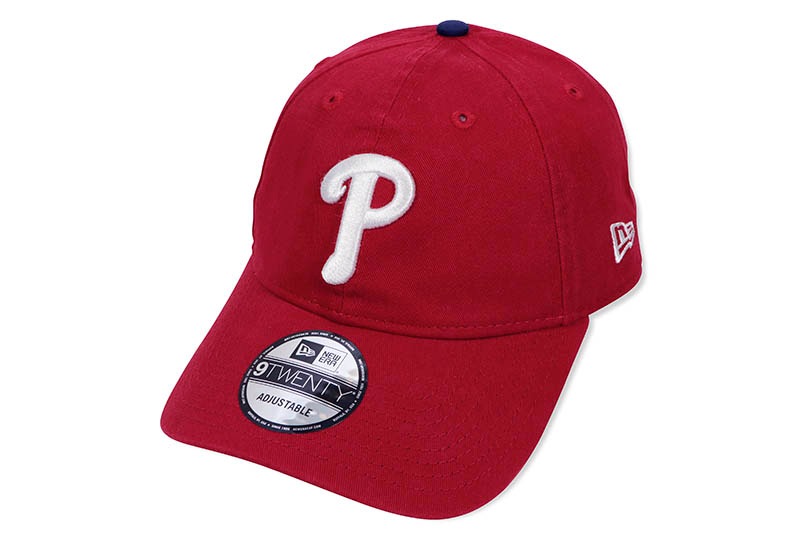 NEW ERA PHILADELPHIA PHILLIES 9TWENTY LEAGUE BASIC ADJUSTABLE CAP (SCARLET/WHITE)