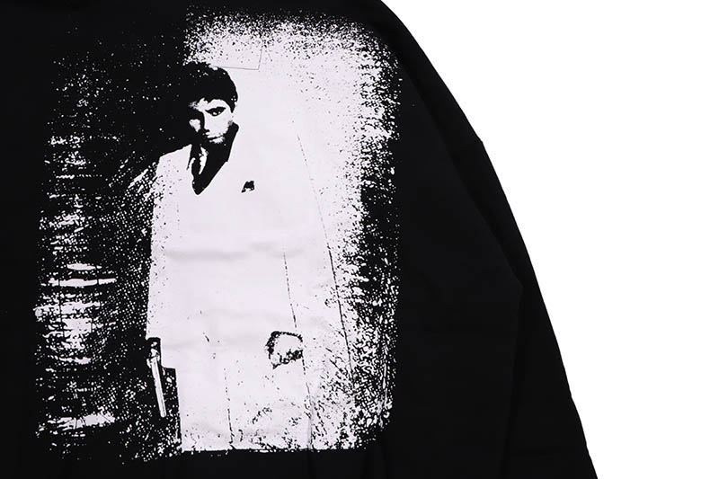 REASON CLOTHING SCARFACE RESPECT FULL ZIP HOODIE (SF-97