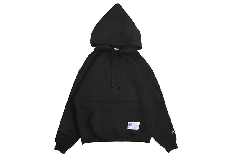 CHAMPION ACTION STYLE HOODED SWEATSHIRT (C3-Y135-090:BLACK)