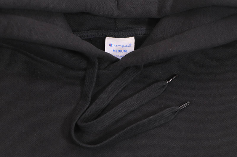 CHAMPION ACTION STYLE HOODED SWEATSHIRT (C3-Y135-090:BLACK)