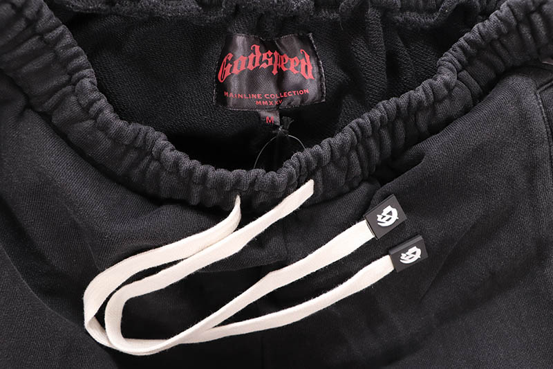 GODSPEED HALFTIME SHORTS (BLACK/GRAPHITE)