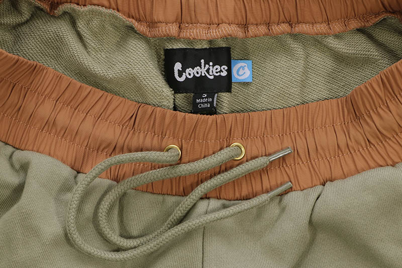 COOKIES WORKWEAR FRENCH TERRY SWEATPANT (OLIVE) CM243BKP07