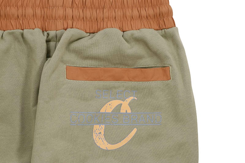 COOKIES WORKWEAR FRENCH TERRY SWEATPANT (OLIVE) CM243BKP07