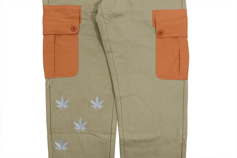 COOKIES WORKWEAR FRENCH TERRY SWEATPANT (OLIVE) CM243BKP07