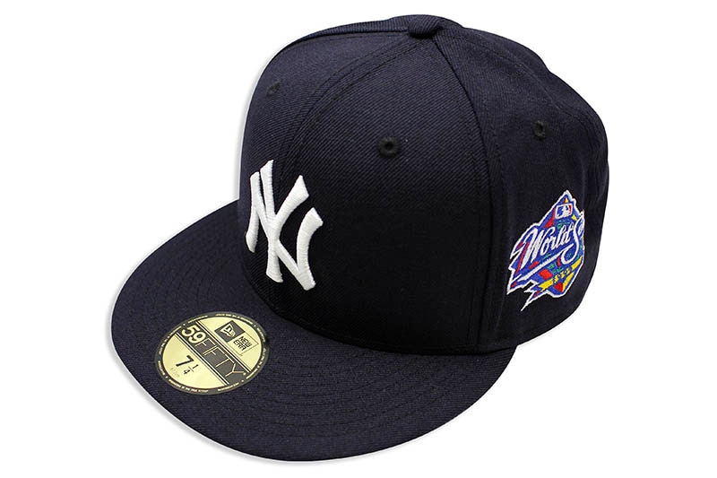 NEW ERA NEW YORK YANKEES 59FIFTY FITTED CAP (1999 WORLD SERIES SIDE PATCH/NAVY)
